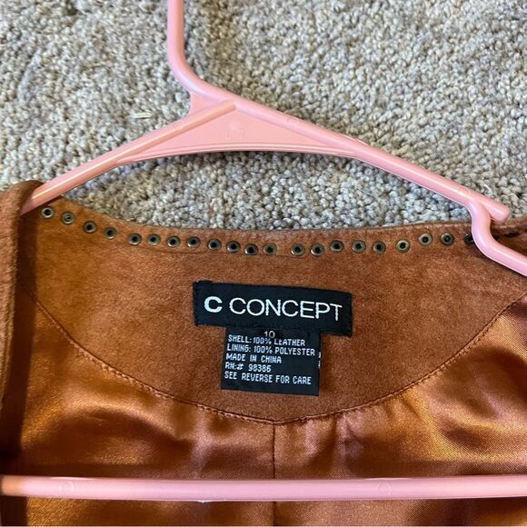 Vintage Women's 10 Suede Western Jacket. - Picture 8 of 8